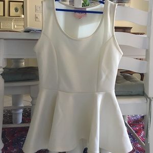 Romeo and Juliet couture peplum top