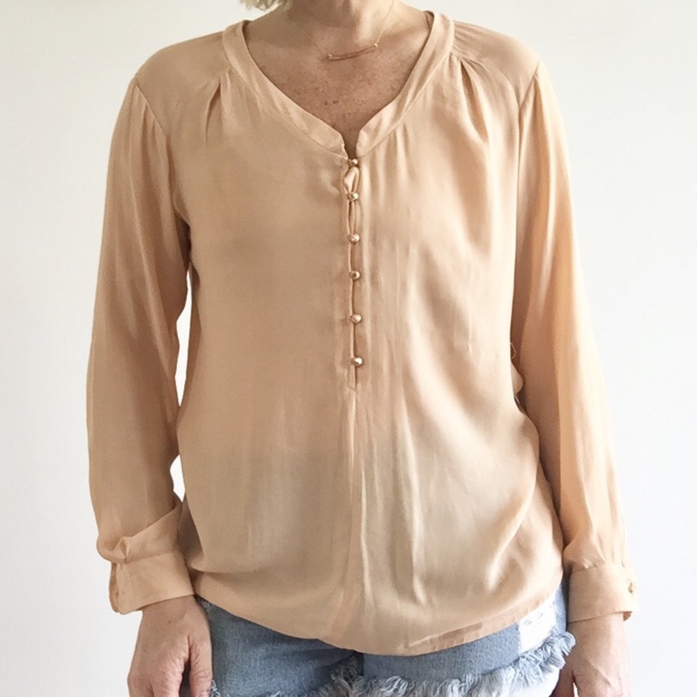 Zara Blush Top