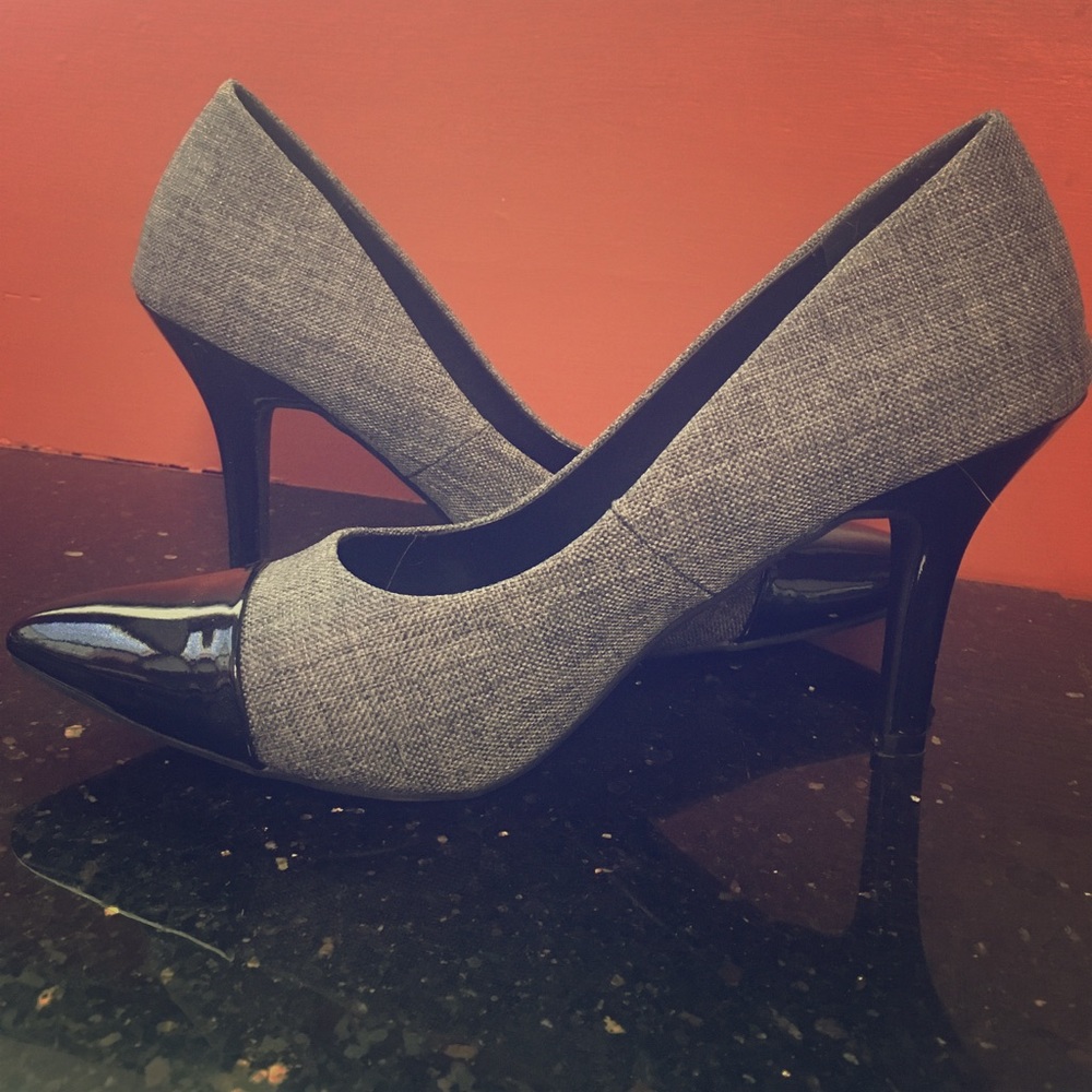 New Marbella grey heels