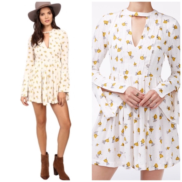 • SOLD • Free People Mini Dress - Picture 2 of 4