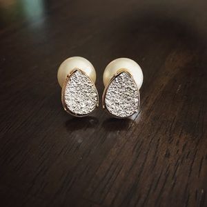 Double Sided Galena Style Earrings