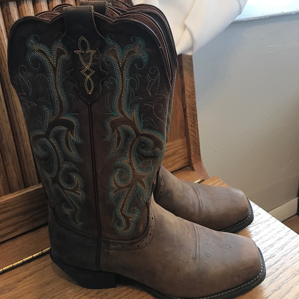 Justin cowgirl boots