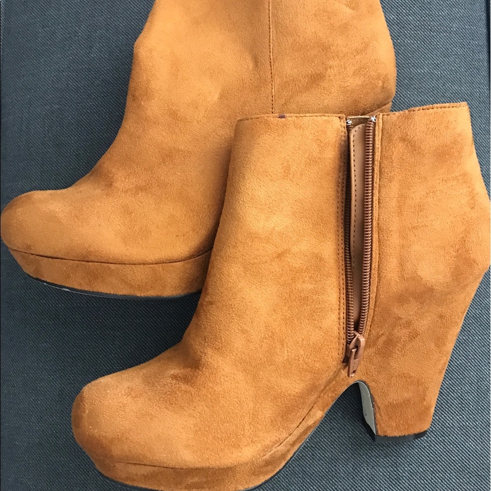 Mustard Yellow Festival Boho Ankle Boots