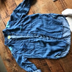 C&C button down