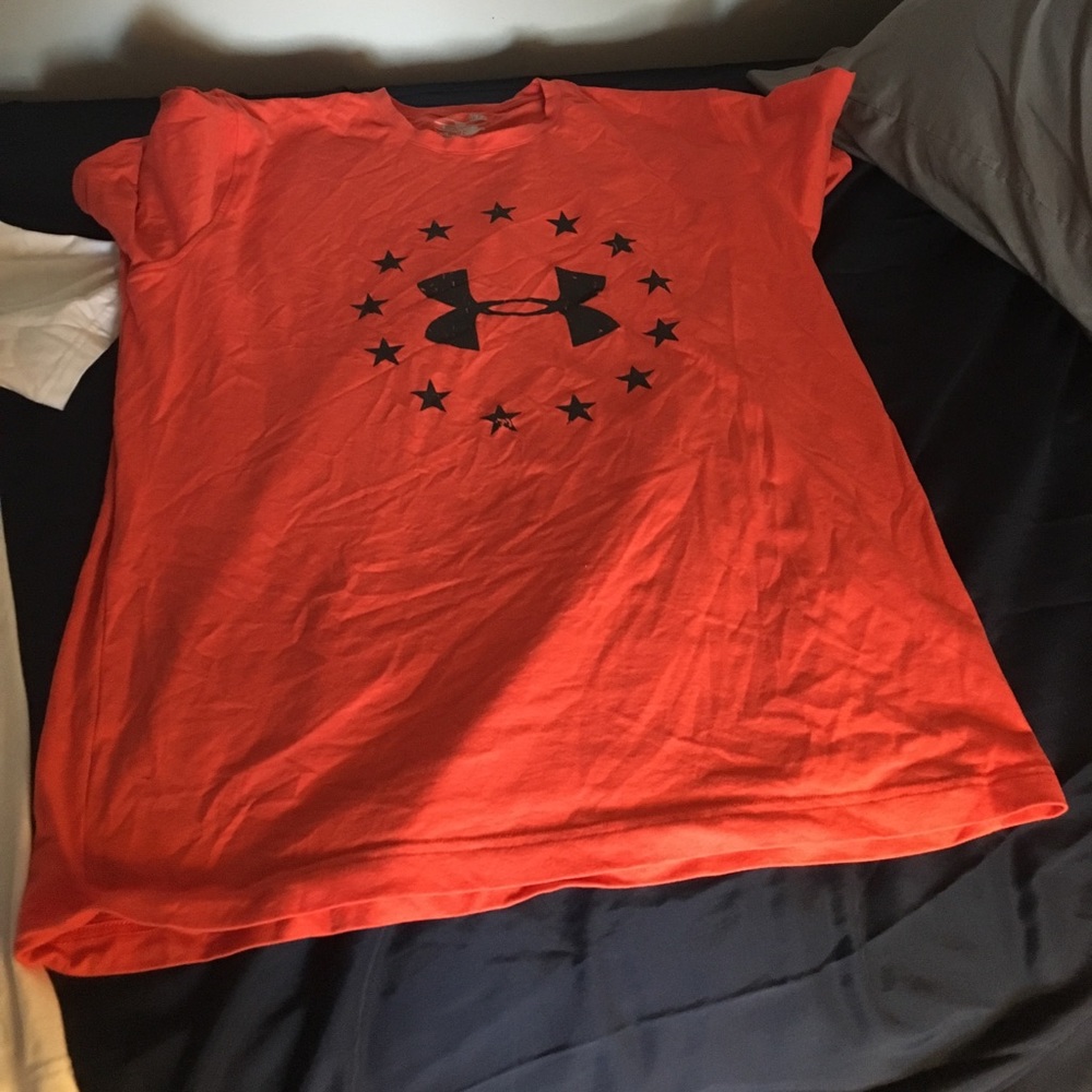 Size large under armour stars shirt worn once