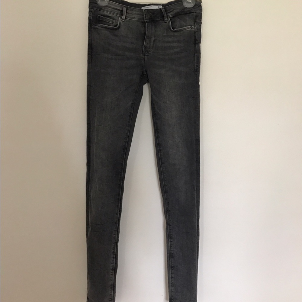 Grey Zara Stretchy Jeans