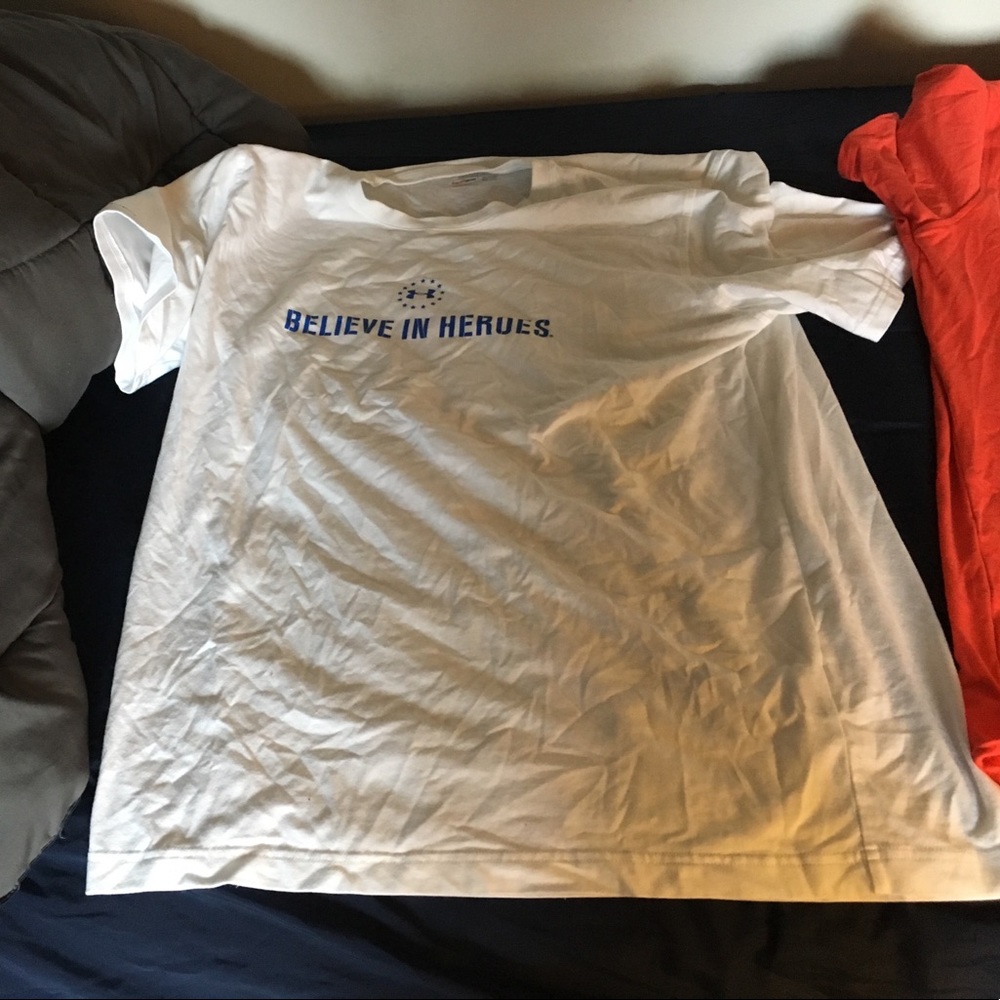 White wounded warrior shirt