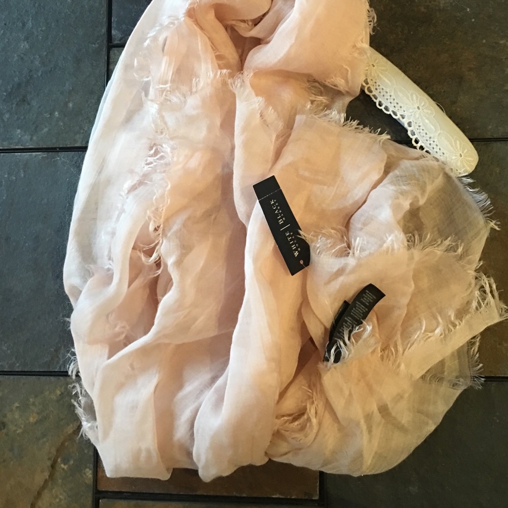 Pale Pink Scarf