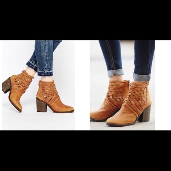 Free people carrera heel boot - camel - Picture 2 of 5