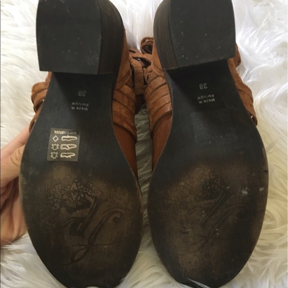 Free people carrera heel boot - camel - Picture 5 of 5