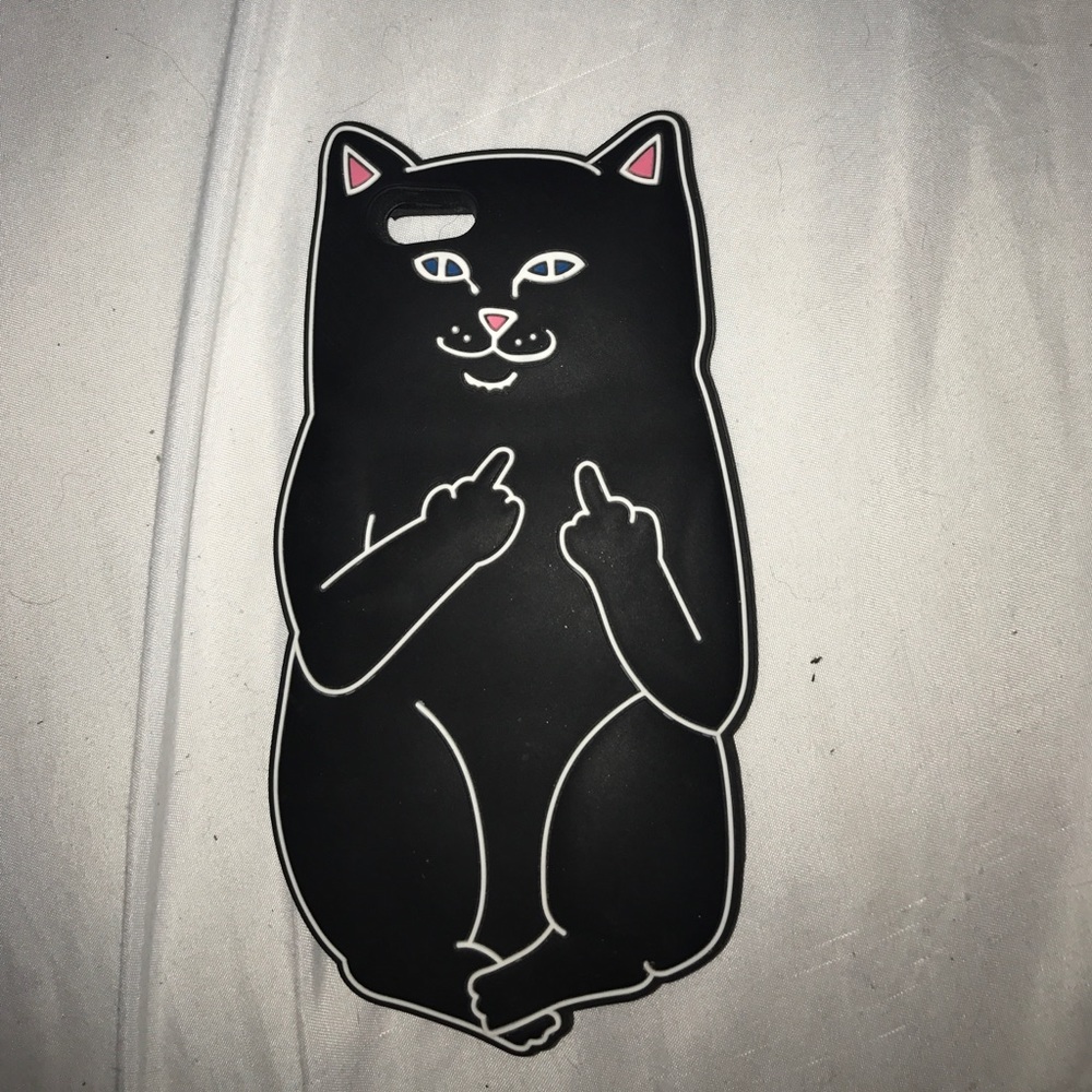 Rip n Dip cat phone case