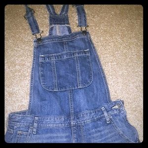 Old Navy Denim Overall Shorts