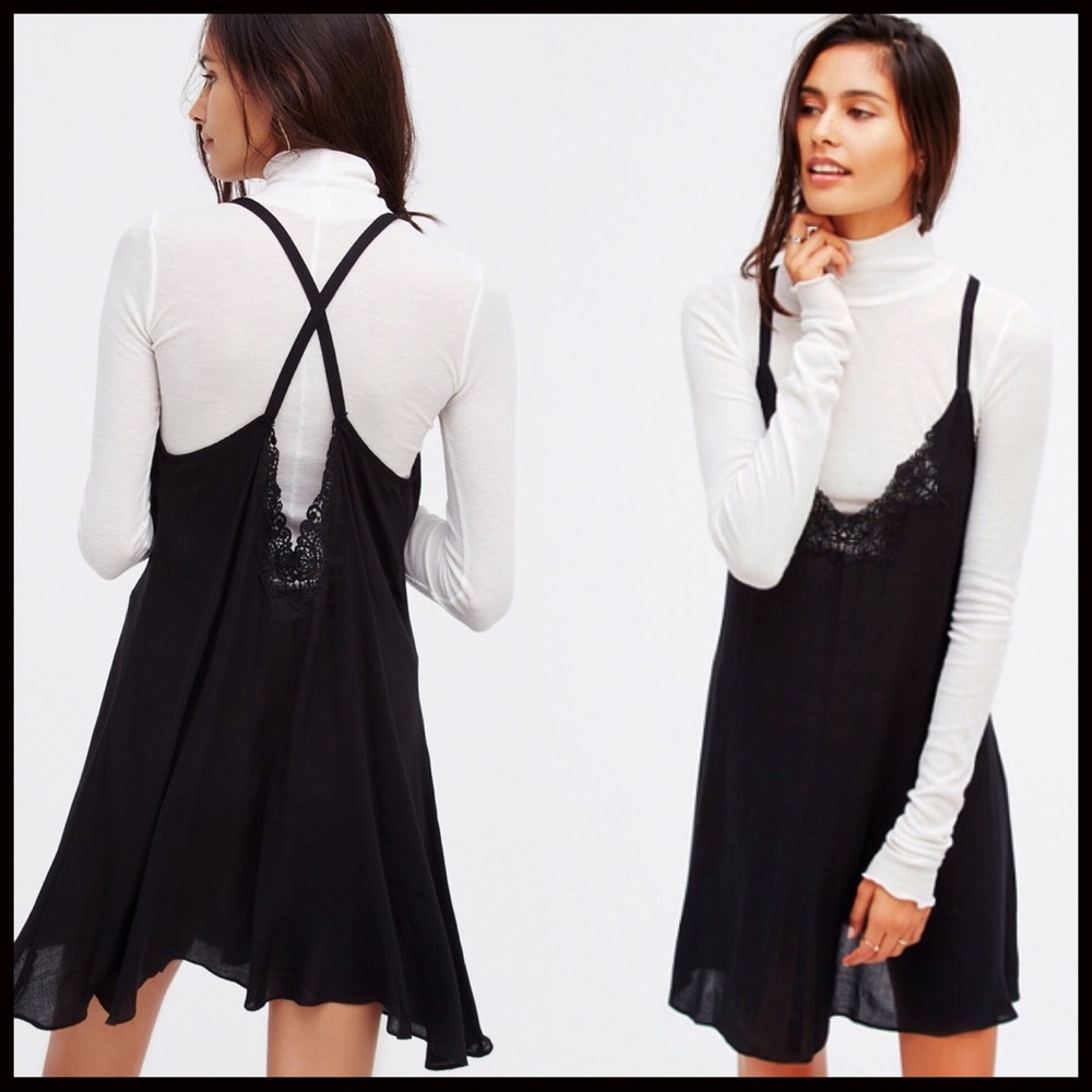 ❌SOLD❌❗️1-HOUR SALE❗️FREE PEOPLE Slip Dress - Picture 6 of 7