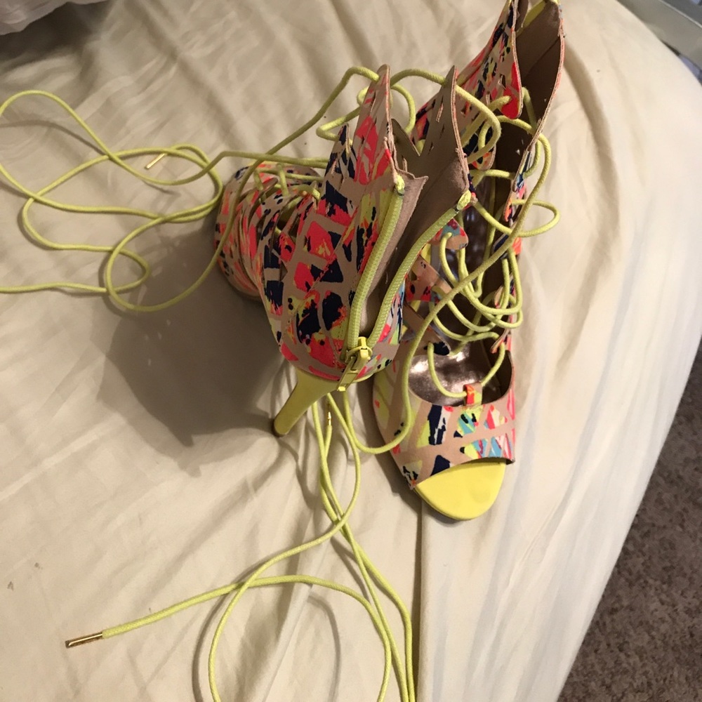 Colorful heels
