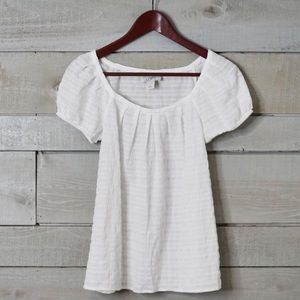 LOFT Ann Taylor Blouse White
