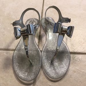 New BCBG jelly sandal