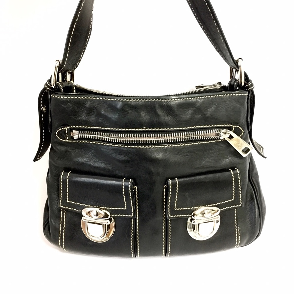 Marc Jacobs Double Buckle Shoulder Bag