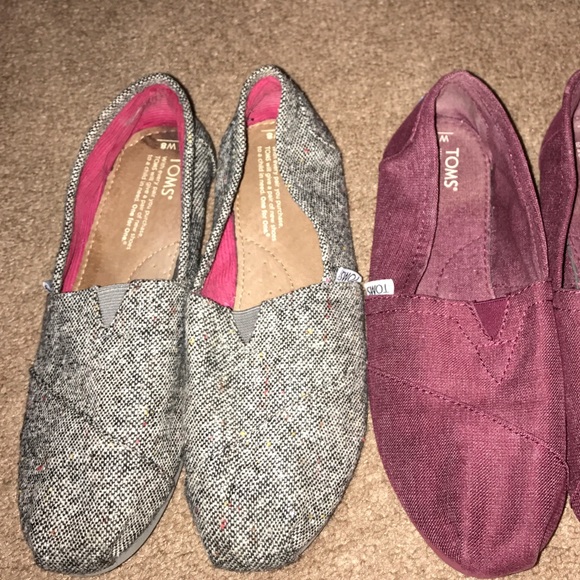 TOMS Shoes - Tweed/wool gray toms