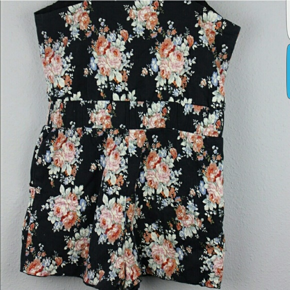 Lucca Couture Floral Romper - Picture 3 of 3