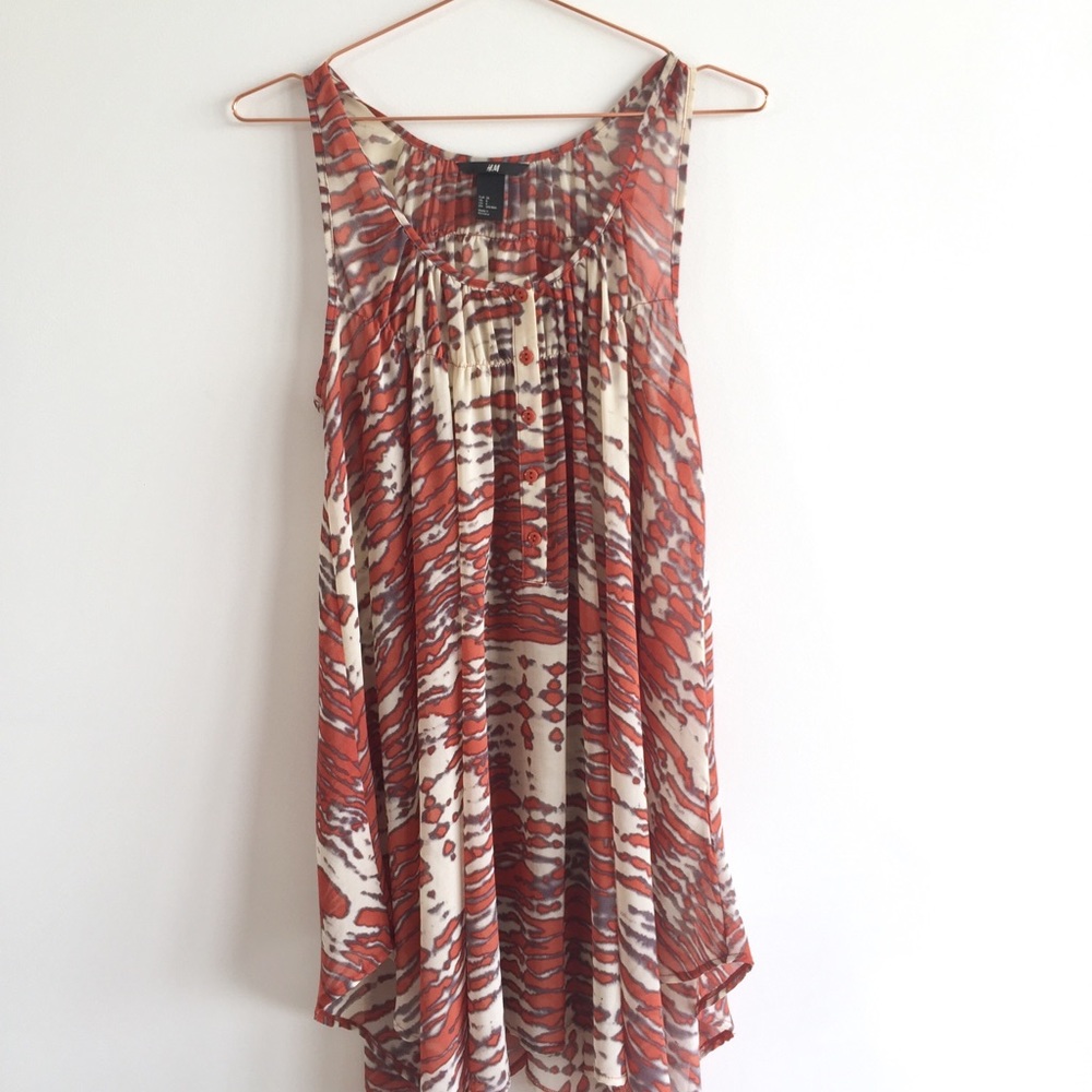 Patterned Tunic - Picture 2 of 2