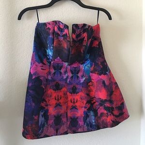 FLASH SALE: Finders Keepers Print Peplum Top