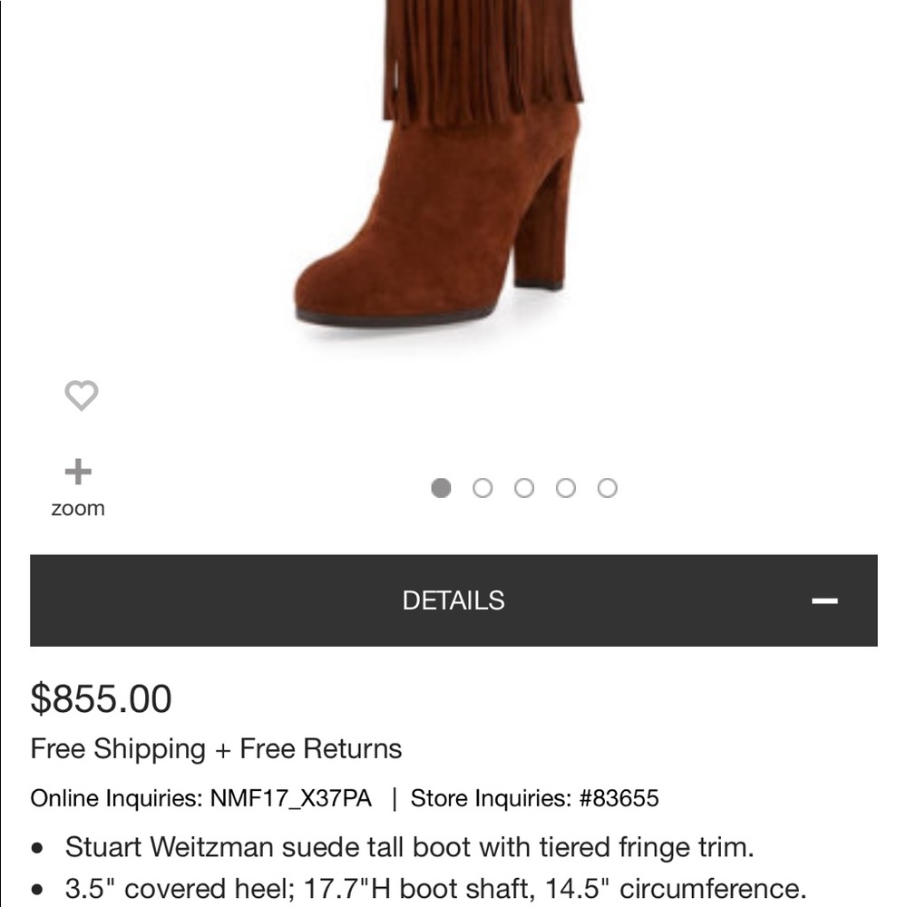 Stuart Weitzman 9 - Picture 2 of 6