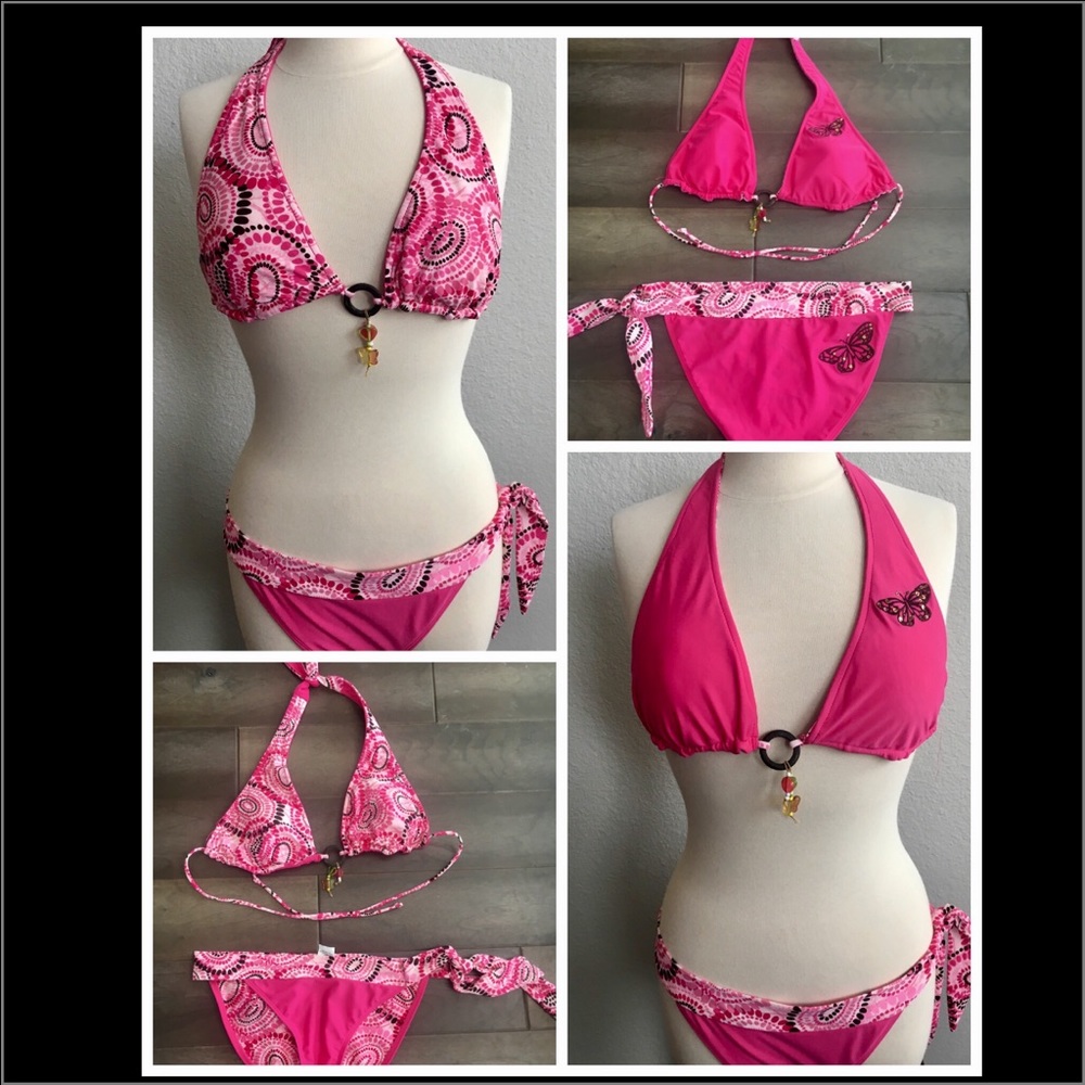 No Boundaries Reversible Tie Bikini