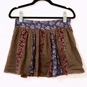 Free People mini skirt - festival ready!