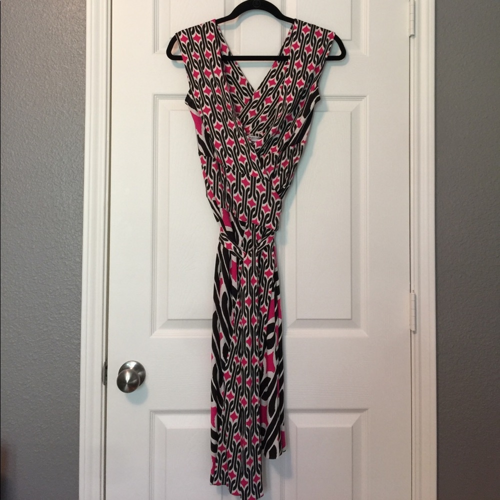 DIANE von FURSTENBERG Willow Wrap Dress Size 4