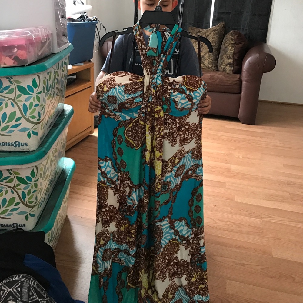 Plus size maxi dress