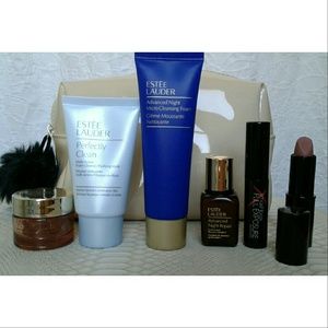 Makeup bundle + cosmetics bag