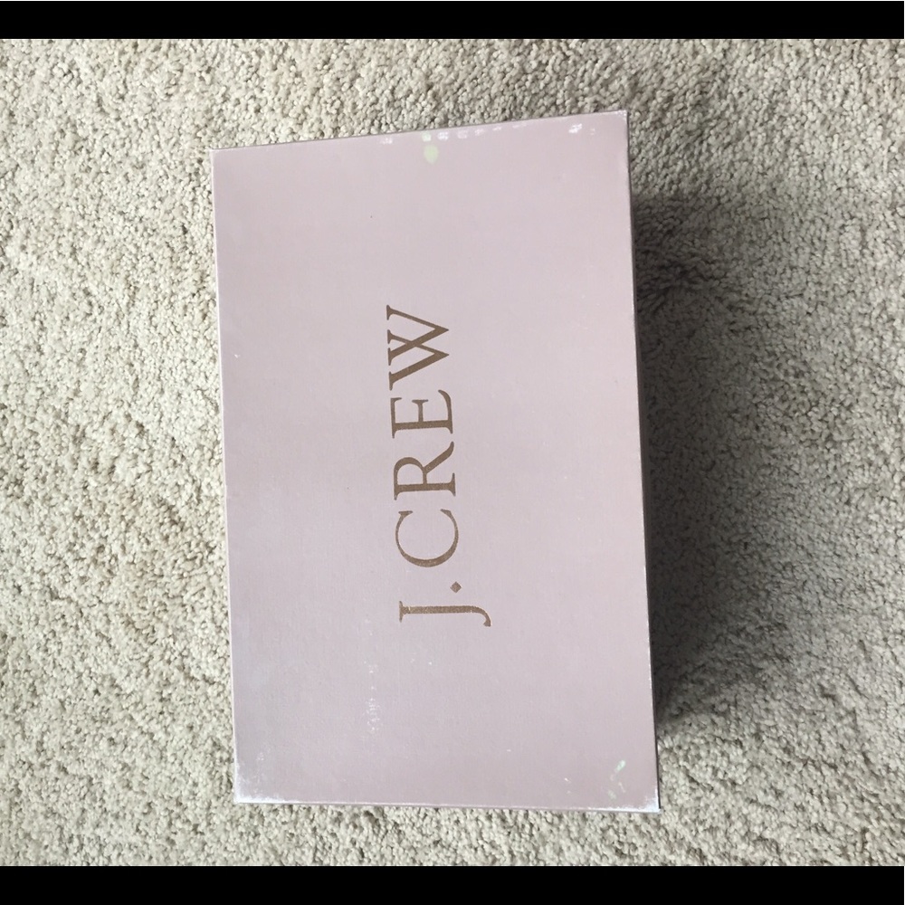 J. CREW Wyatt Buckle Corn Heels, Color : Slate - Picture 4 of 4