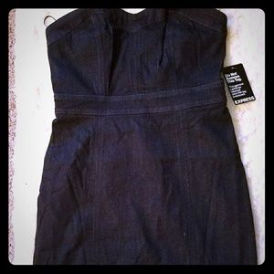 BRAND NEW***Strapless Denim Dress