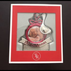 Things remembered first Christmas ornament.