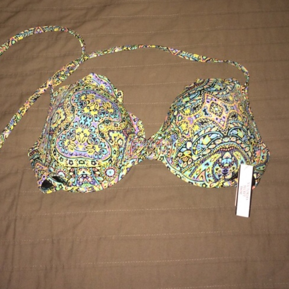 Victorias secret Mosaic Bikini Top NWT