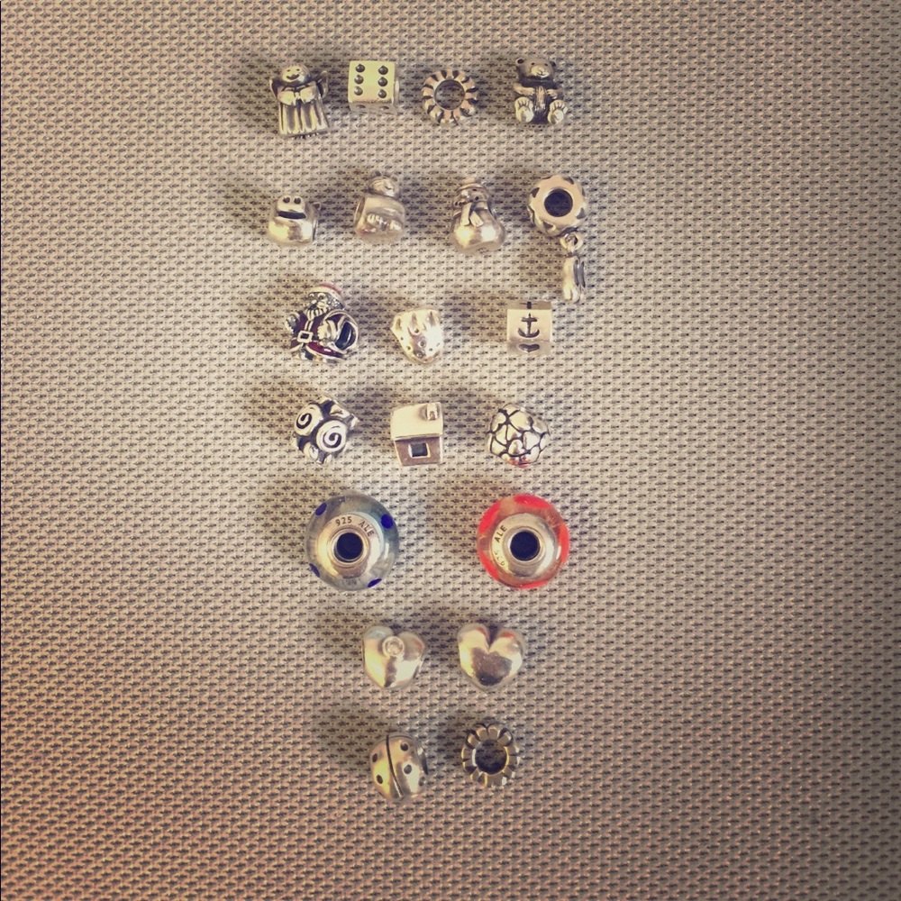 20 pandora charms left!