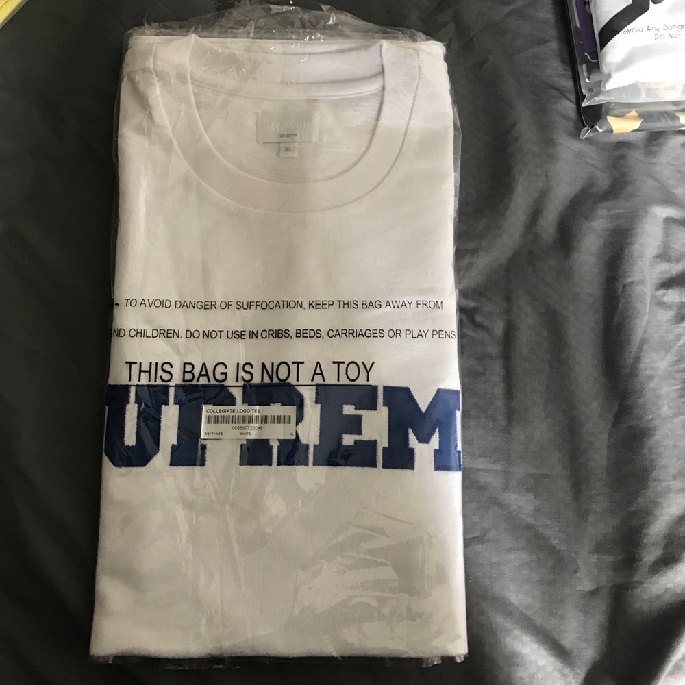 Supreme collegiate tee