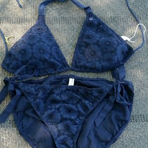 American Eagle Two Piece Flower Bathingsuit!