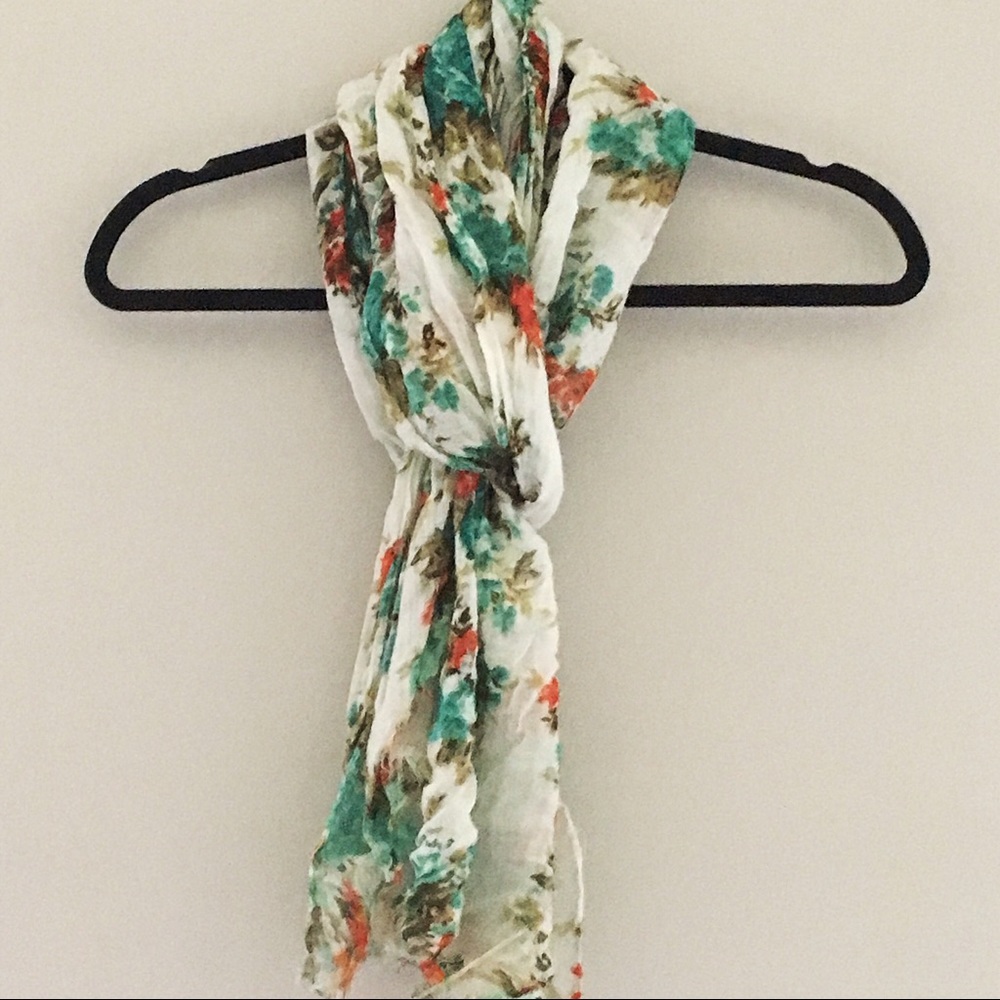 Floral Summer Scarf