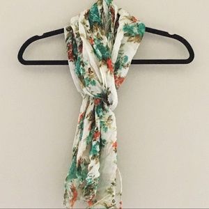 Floral Summer Scarf