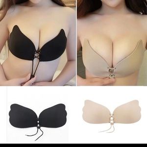 2 Backless push up bra cup size C