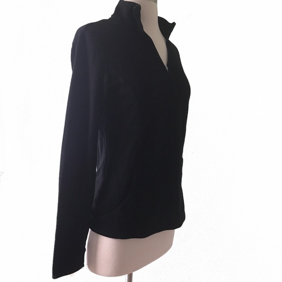 Gap Body Black Waffle Knit Athletic Top Small - Picture 4 of 4