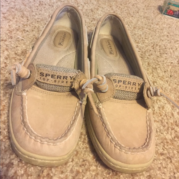 Tan sperrys condition 8.5/10 - Picture 1 of 6