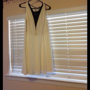 Cute fit and flare mini dress