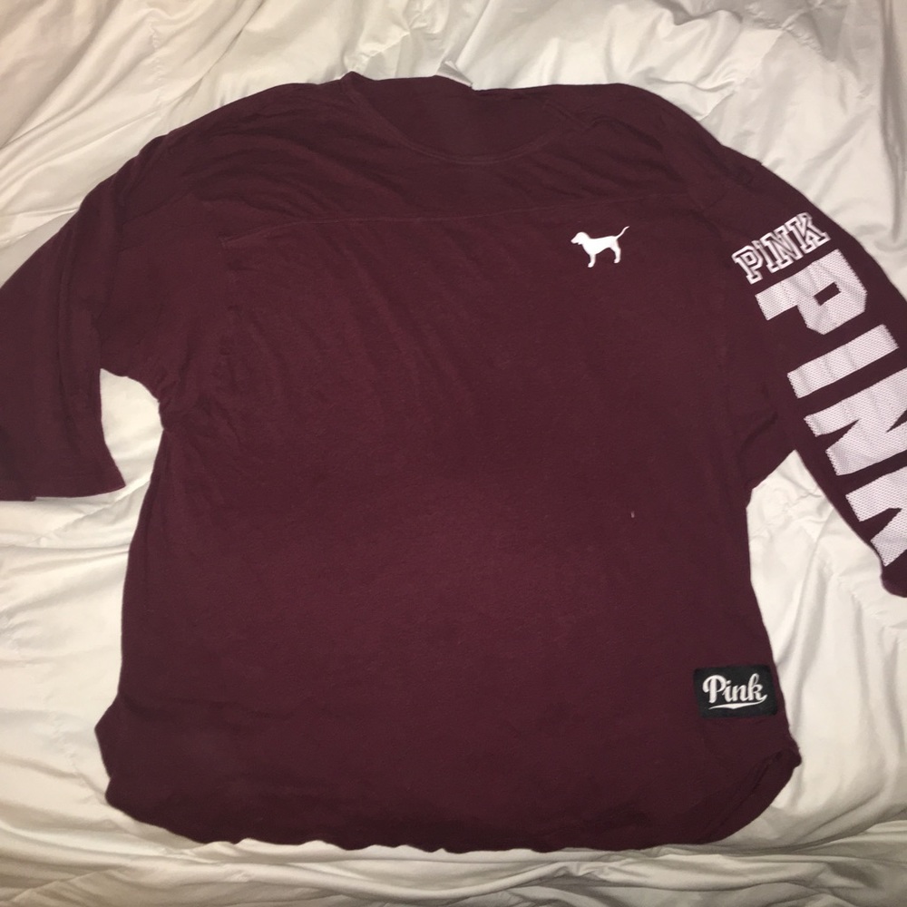 Victoria secret PINK 3/4 sleeve shirt
