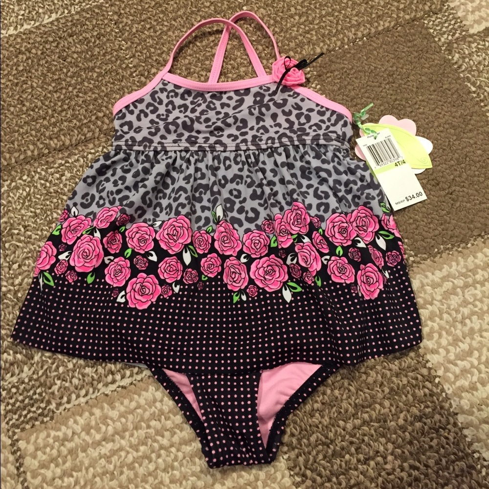 Hula Star Rosie day one piece girl swimsuit