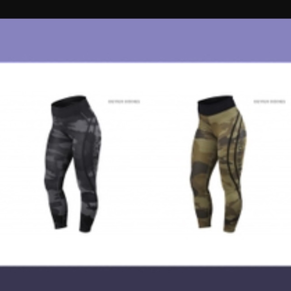 ISO Better Bodies High Waist Camo Tight Legging M