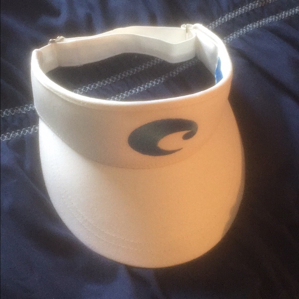 Costa white visor