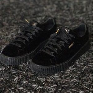 Rihanna Puma Creepers ( Velvet Black )