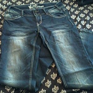 Dark/Medium Wash Bootcut Jeans